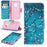 Pattern Printing Stand Wallet Leather Mobile Phone Case for Samsung Galaxy S9 - Wintersweet - 1