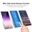 For Samsung Galaxy S9+ Flip Leather Cover with Stand Full Body Protective Phone Case - Black - 3