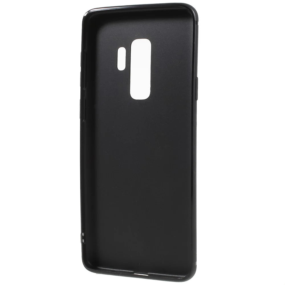 Matte Anti-scratch TPU Phone Case for Samsung Galaxy S9 Plus G965 - Black - 3