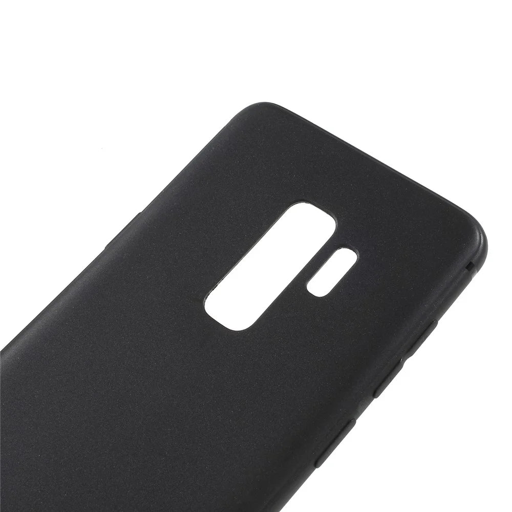 Matte Anti-scratch TPU Phone Case for Samsung Galaxy S9 Plus G965 - Black - 4