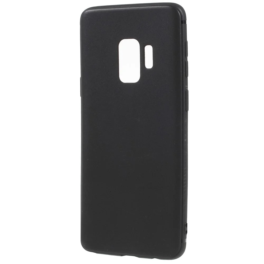 Matte Anti-scratch TPU Phone Case for Samsung Galaxy S9 - Black - 2