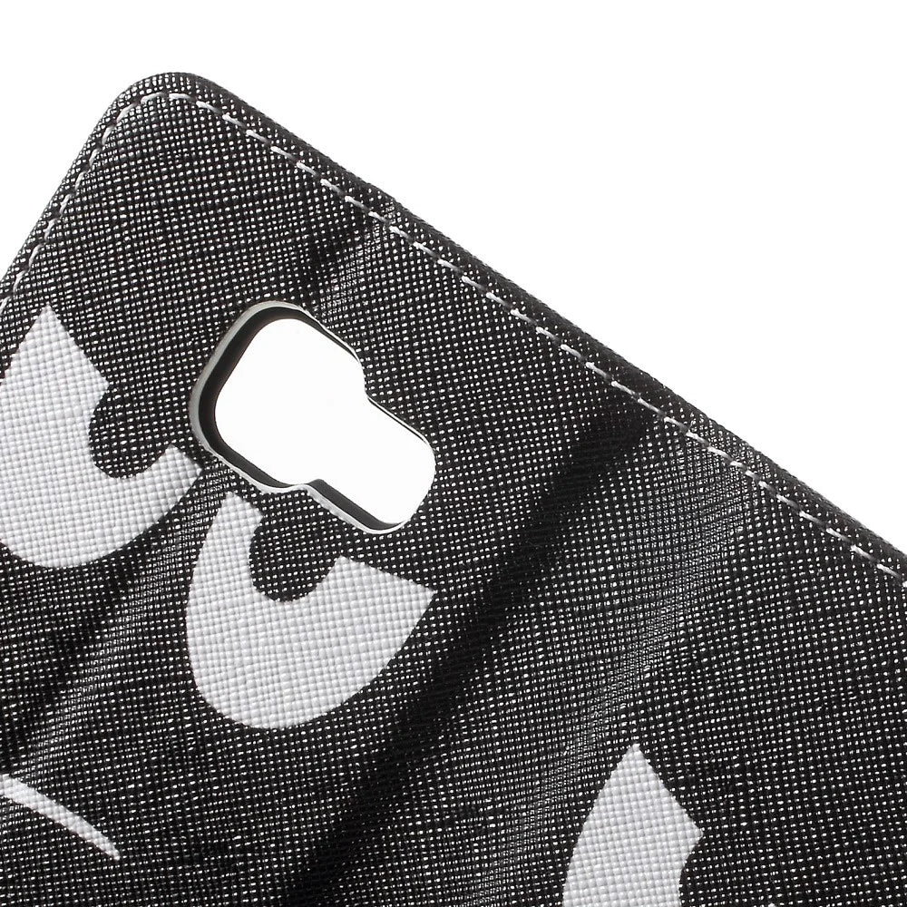 Card Holder Leather Case for Samsung Galaxy A3 SM-A310F (2016) - Do not Touch My Phone - 6