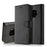 LC.IMEEKE TPU + PU Leather Case for Samsung Galaxy S9 SM-G960 with Wallet and Adjustable Stand Design - Black - 1