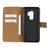 Split Leather Wallet Stand Mobile Phone Case for Samsung Galaxy S9 Plus SM-G965 - Black - 6