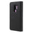 DG.MING For Samsung Galaxy S9+ SM-G965 Protective Phone Case Detachable 2-in-1 Split Leather Flip Cover with Wallet - Black - 2