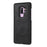 DG.MING For Samsung Galaxy S9+ SM-G965 Protective Phone Case Detachable 2-in-1 Split Leather Flip Cover with Wallet - Black - 7