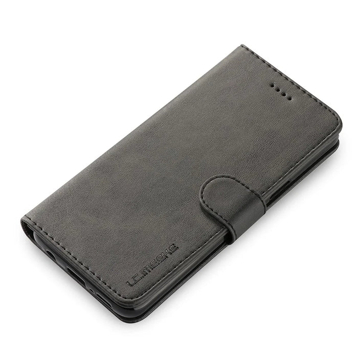 LC.IMEEKE Wallet Leather Stand Case for Samsung Galaxy S9+ SM-G965 - Black - 5