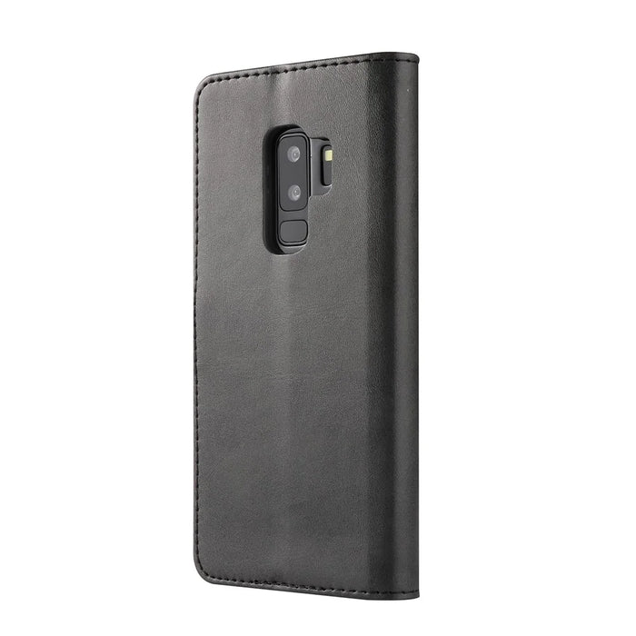 LC.IMEEKE Wallet Leather Stand Case for Samsung Galaxy S9+ SM-G965 - Black - 6