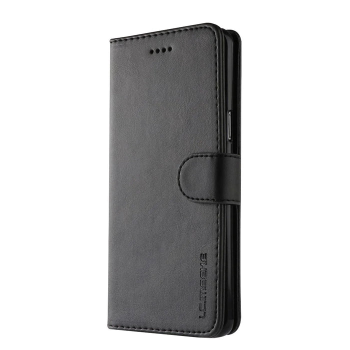LC.IMEEKE Wallet Leather Stand Case for Samsung Galaxy S9+ SM-G965 - Black - 7