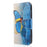 Pattern Printing Cross Texture Leather Wallet Cover for Samsung Galaxy A6 (2018) - Blue Butterfly - 3