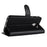 Litchi Skin Leather Wallet Case Phone Shell for Samsung Galaxy A6 (2018) Adjustable Stand Design Phone Accessory - Black - 6