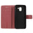 Imprint Tree Owl Wallet PU Leather Mobile Case for Samsung Galaxy J6 (2018) - Pink - 6