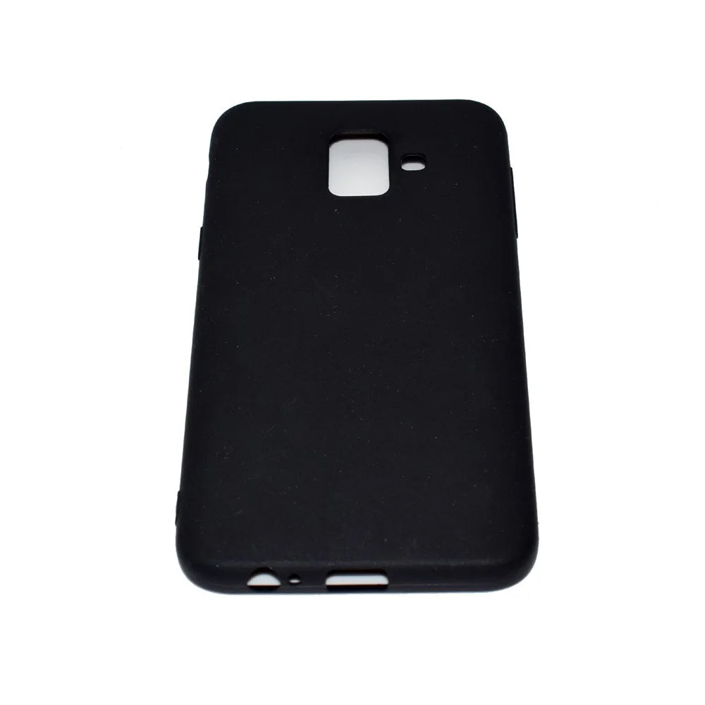 Soft Matte TPU Case for Samsung Galaxy A6 (2018) - Black - 5