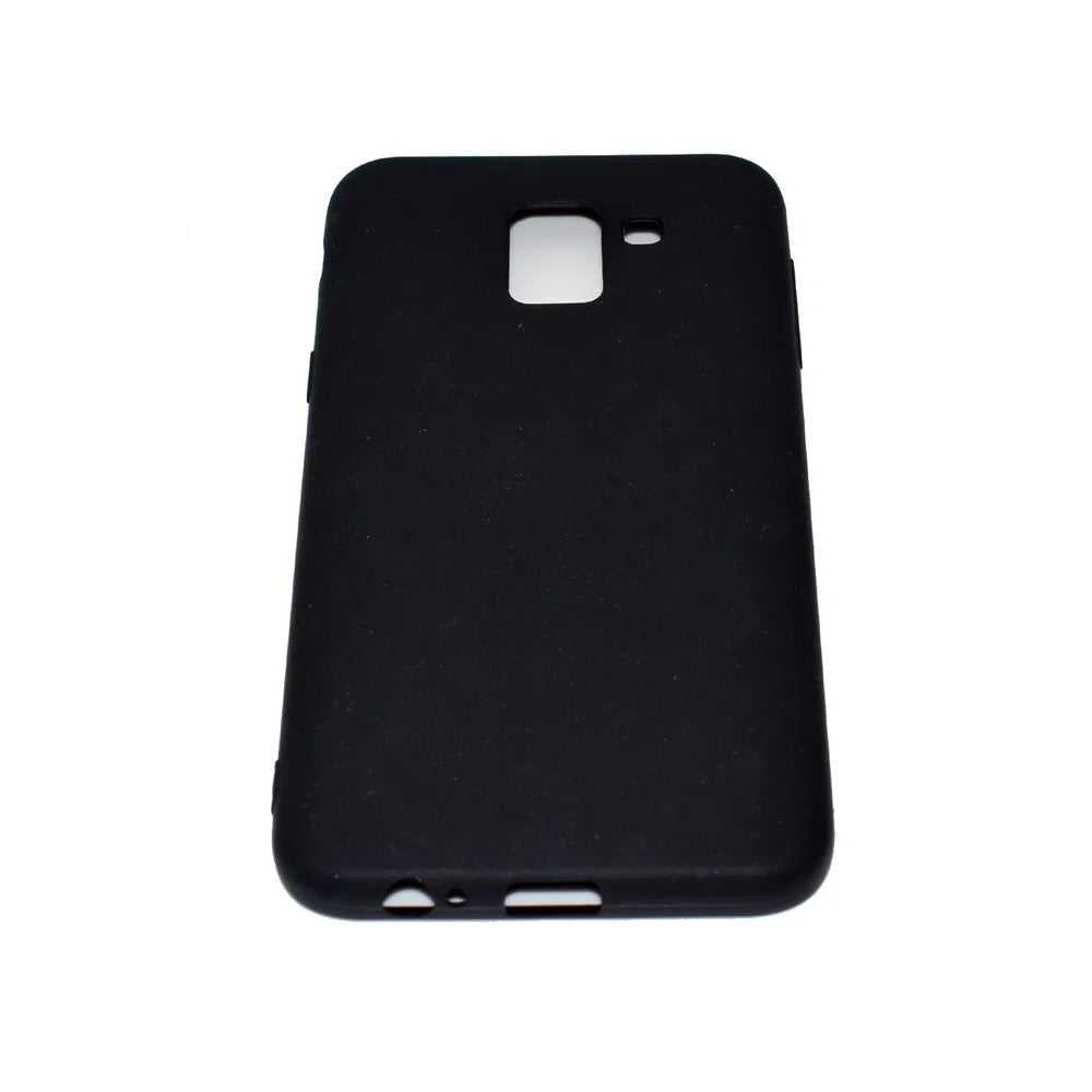 Soft Frosted TPU Case for Samsung Galaxy J6 (2018) - Black - 5
