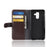 For Samsung Galaxy A6+ (2018) Phone Cases Genuine Split Leather Wallet Mobile Cover Stand - 5
