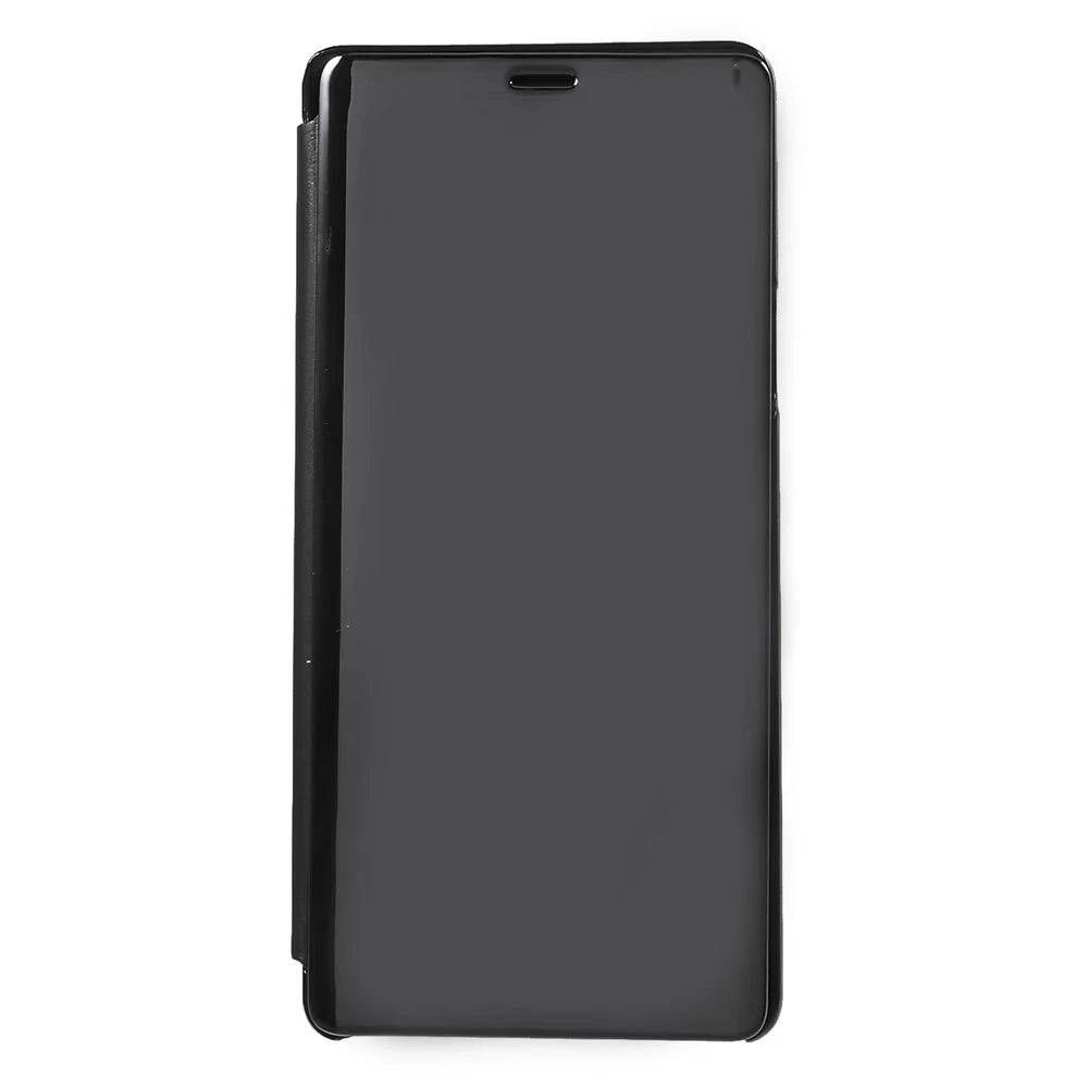 For Samsung Galaxy Note9 Flip Leather Cover with Stand Full Body Protective Phone Case - Black - 3