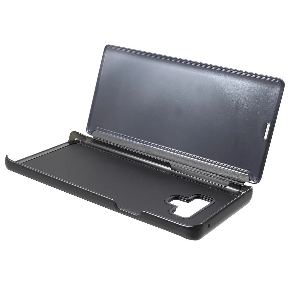 For Samsung Galaxy Note9 Flip Leather Cover with Stand Full Body Protective Phone Case - Black - 7