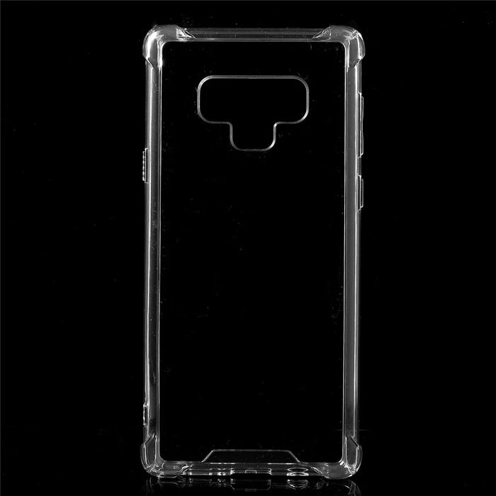 Drop-Proof Clear Acrylic Back + TPU Edge Hybrid Mobile Phone Case for Samsung Galaxy Note 9 - 1