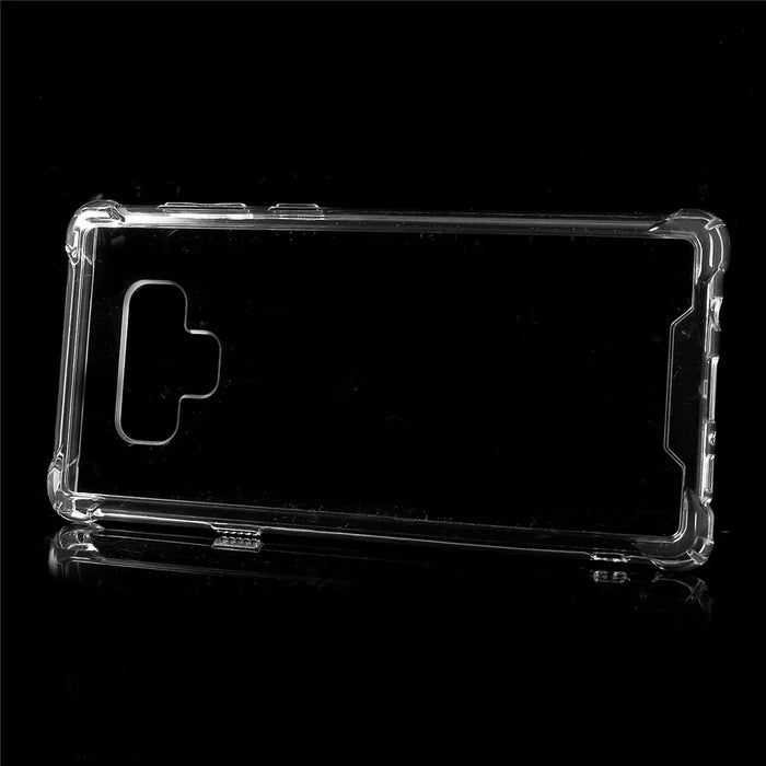 Drop-Proof Clear Acrylic Back + TPU Edge Hybrid Mobile Phone Case for Samsung Galaxy Note 9 - 2