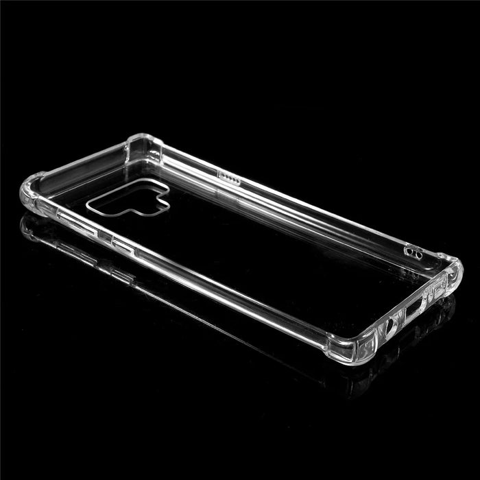 Drop-Proof Clear Acrylic Back + TPU Edge Hybrid Mobile Phone Case for Samsung Galaxy Note 9 - 6