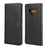 Genuine Leather Wallet Stand Phone Case for Samsung Galaxy Note 9 - Black - 1