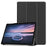 Tri-fold Stand PU Leather Smart Case for Samsung Galaxy Tab S4 10.5 T830/T835 - Black - 1