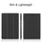 Tri-fold Stand PU Leather Smart Case for Samsung Galaxy Tab S4 10.5 T830/T835 - Black - 2