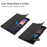 Tri-fold Stand PU Leather Smart Case for Samsung Galaxy Tab S4 10.5 T830/T835 - Black - 4