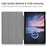 Tri-fold Stand PU Leather Smart Case for Samsung Galaxy Tab S4 10.5 T830/T835 - Black - 7