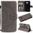 Imprinted Mandala Pattern Wallet Leather Mobile Case for Samsung Galaxy A5 (2017) A520 - Grey - 1