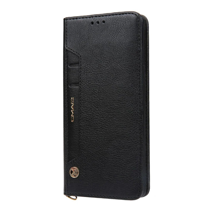 CMAI2 PU Leather Stand Wallet Mobile Casing for Samsung Galaxy Note9 N960 - Black - 2