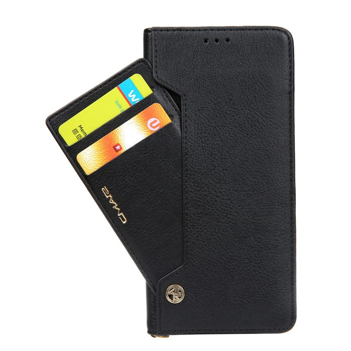 CMAI2 PU Leather Stand Wallet Mobile Casing for Samsung Galaxy Note9 N960 - Black - 4