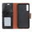 Protective Phone Case for Samsung Galaxy A7 (2018) Nappa Texture Split Leather Flip Folio Cover Shockproof Phone Shell with Stand Wallet - Black - 5