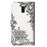 [Light Spot Decor] Pattern Leather Wallet Mobile Shell for Samsung Galaxy J6 Plus / J6 Prime - Lace Flower - 5