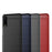 MOFI Carbon Fiber Texture Brushed TPU Back Case for Samsung Galaxy A7 (2018) - Black - 4