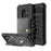 PU Leather Coated TPU Wallet Kickstand Casing with Built-in Magnetic Sheet for Samsung Galaxy S9 - Black - 1