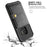 PU Leather Coated TPU Wallet Kickstand Casing with Built-in Magnetic Sheet for Samsung Galaxy S9 - Black - 5