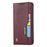 Auto-absorbed PU Leather Mobile Shell for Samsung Galaxy A9 (2018)/A9 Star Pro/A9s - Wine Red - 3