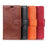 [Nappa Texture] Split Leather Wallet Case for Samsung Galaxy S10e - Black - 7