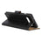 Wallet Stand Leather Protective Phone Case for Samsung Galaxy S10 Plus - Black - 4