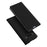 DUX DUCIS Skin Pro Series Card Storing Function Phone Leather Stand Cover for Samsung Galaxy S10 - Black - 1