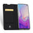 DUX DUCIS Skin Pro Series Card Storing Function Phone Leather Stand Cover for Samsung Galaxy S10 - Black - 3