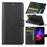 Litchi Texture Leather Wallet Protective Case for Samsung Galaxy S10 4G - Black - 1