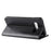 Crazy Horse Wallet Stand Leather Case for Samsung Galaxy S10 - Black - 6