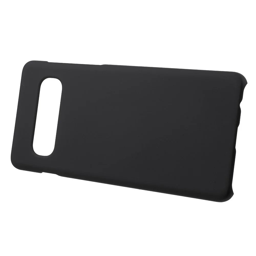 Rubberized PC Hard Case for Samsung Galaxy S10 - Black - 2