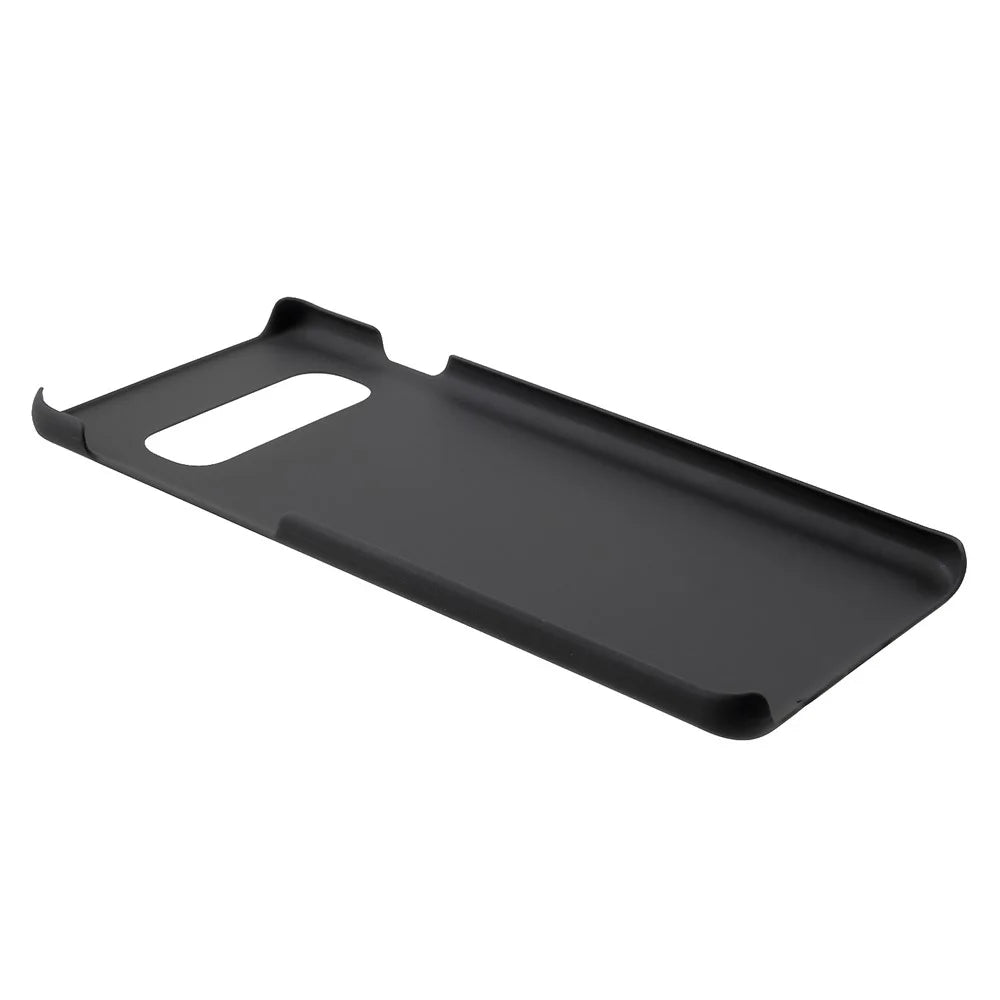 Rubberized PC Hard Case for Samsung Galaxy S10 - Black - 5