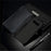 For Samsung Galaxy S10e Flip Leather Cover with Stand Full Body Protective Phone Case - Black - 3