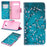 Pattern Printing PU Leather Protective Cover for Samsung Galaxy S10 - Wintersweet - 1