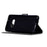 Imprint Butterfly Flower Leather Wallet Case for Samsung Galaxy S10e - Black - 5