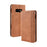 Vintage Style Leather Wallet Case for Samsung Galaxy S10e - Brown - 2